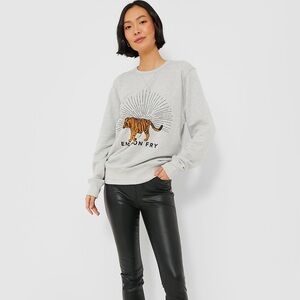 Emerson Fry light heather gray sweatshirt